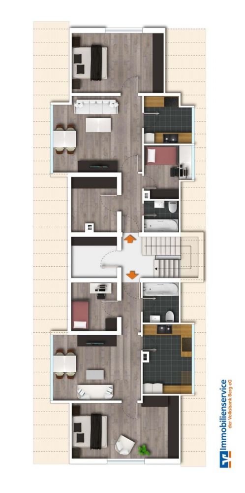 Sichere Kapitalanlage: gut vermietetes, gepflegtes Mehrfamilienhaus in Overath