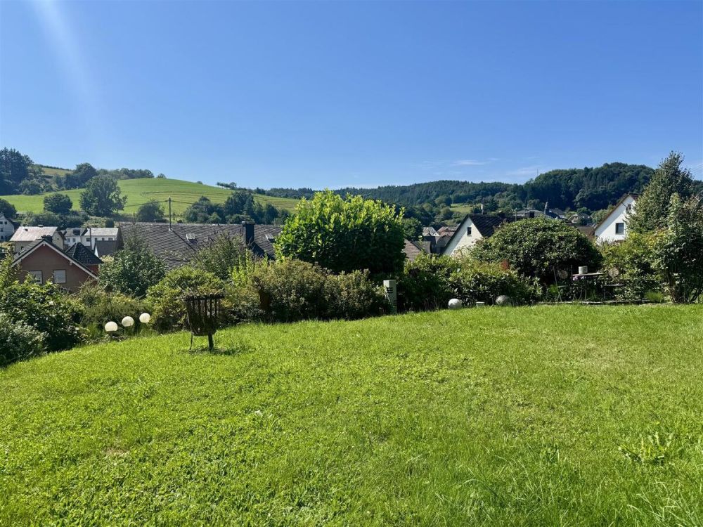 Gartenbereich mit herrlichem Weitblick