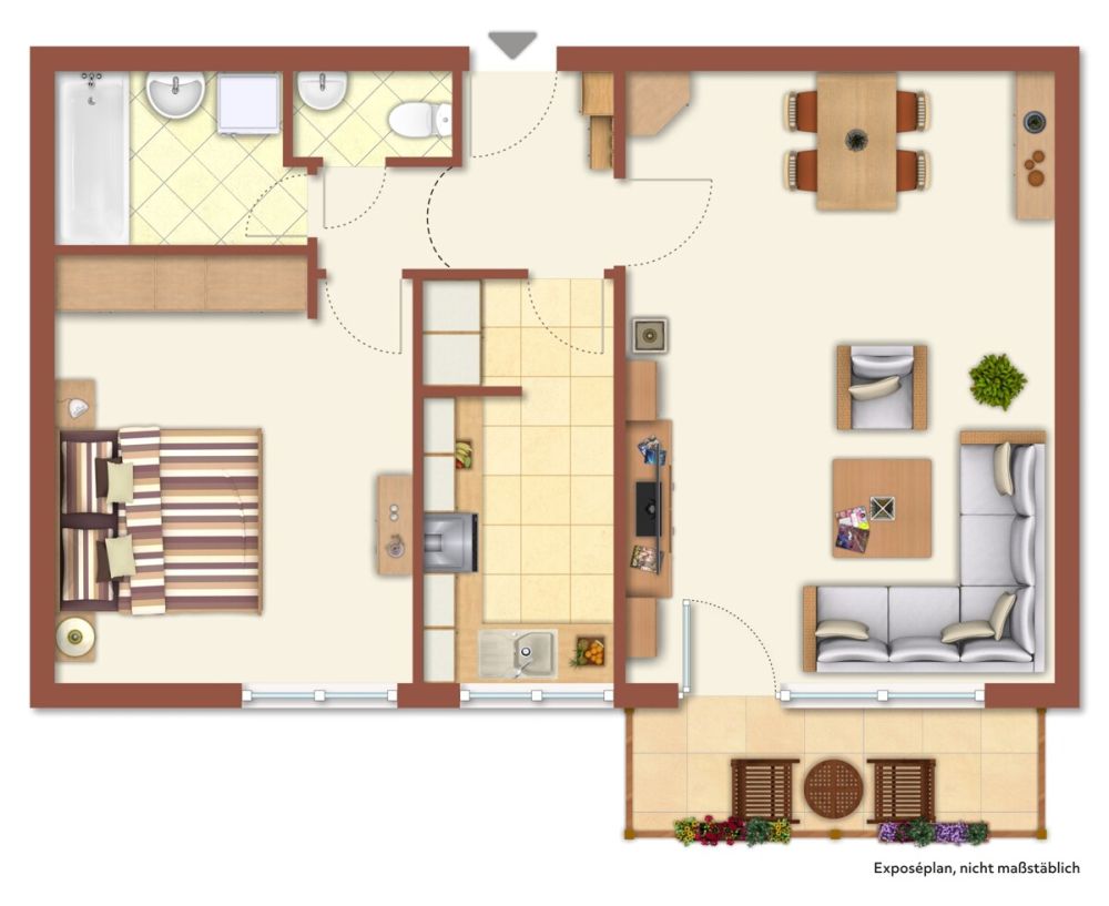 Attraktive 2-Zimmer-Etagenwohnung in Roth – ideale Kapitalanlage! (4)