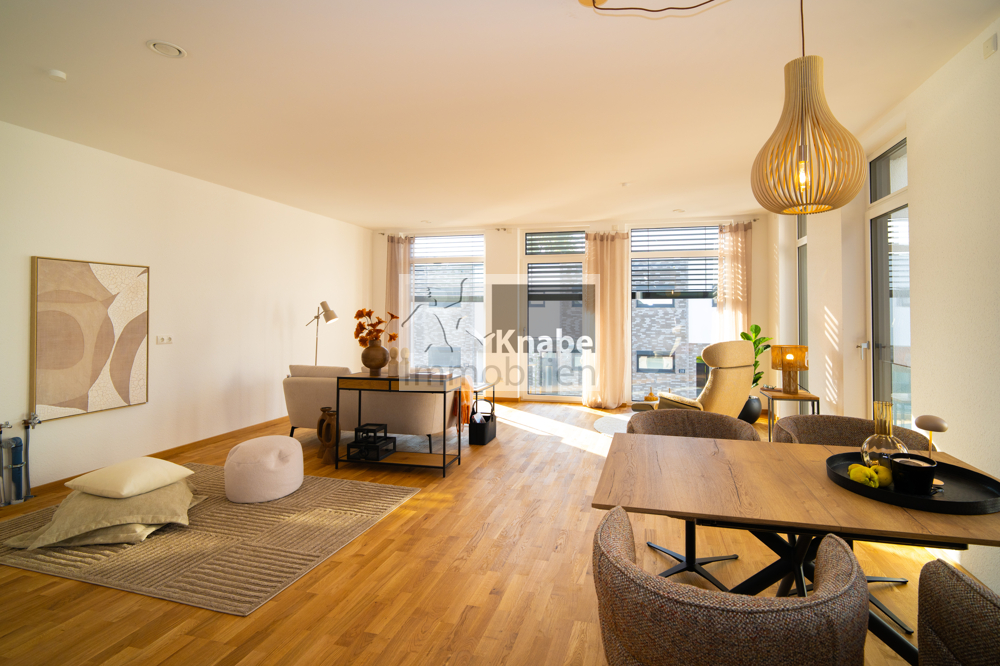 Zuhause im Luxus: Neubauwohnung mit exklusiven Details