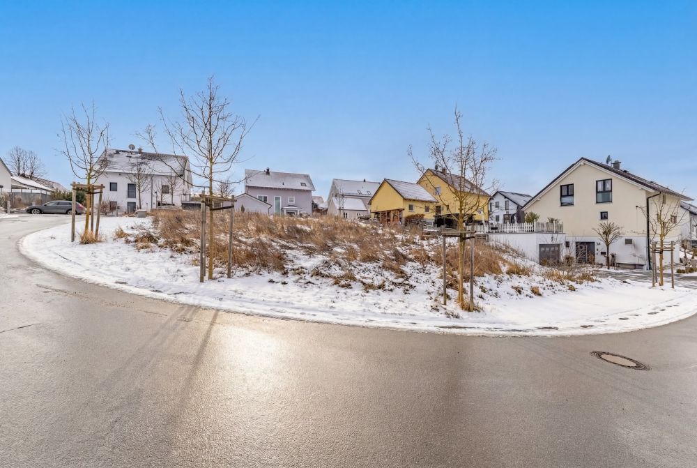 Grundstück von Osten