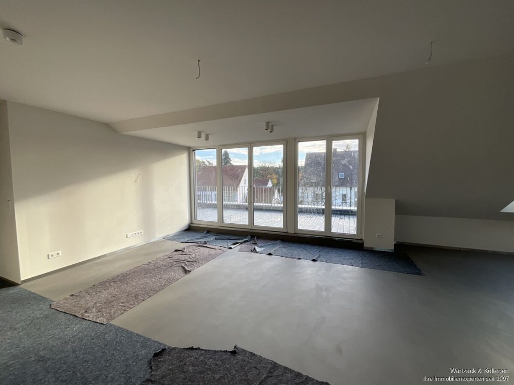 Neubau-Erstbezug: 
Wunderschöne, helle Dachterrassenwohnung 
in Schwabach-Penzendorf