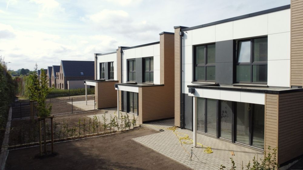 Hier erwartet Sie hohe Lebensqualität: Stilvolle Neubau Reihenhäuser im KfW 40 QNG-Standard