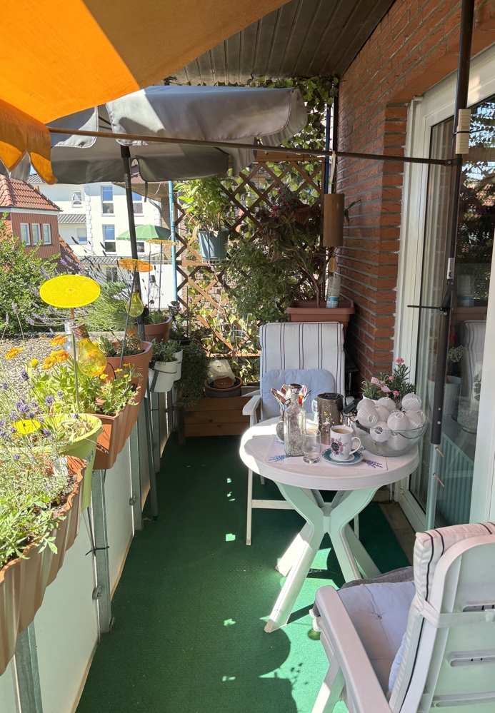 Kapitalanlage! Vermietetes 1-Zimmer-Appartement m. Balkon in Bad Zwischenahn / beliebte Zentrumslage