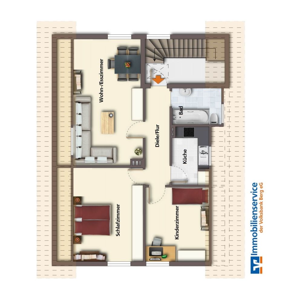 Dreifamilienhaus in schöner und ruhiger Wohnlage im Stadtteil Katterbach