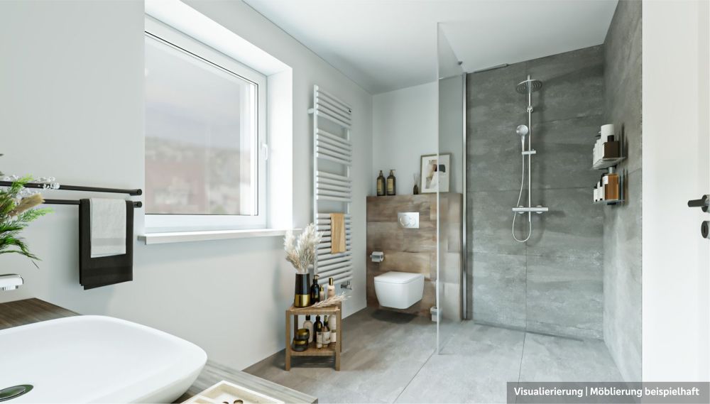 Ihr MODERNES ZUHAUSE wartet!
*Neubauwohnung im 1. Obergeschoss* (4)