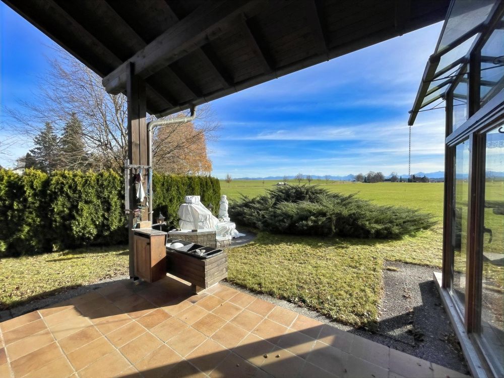 Überdachte Terrasse