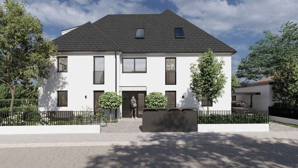 Exklusiver Neubau, zwei villenartige, moderne Häuser mit jeweils 4 Wohnungen in Untermenzing