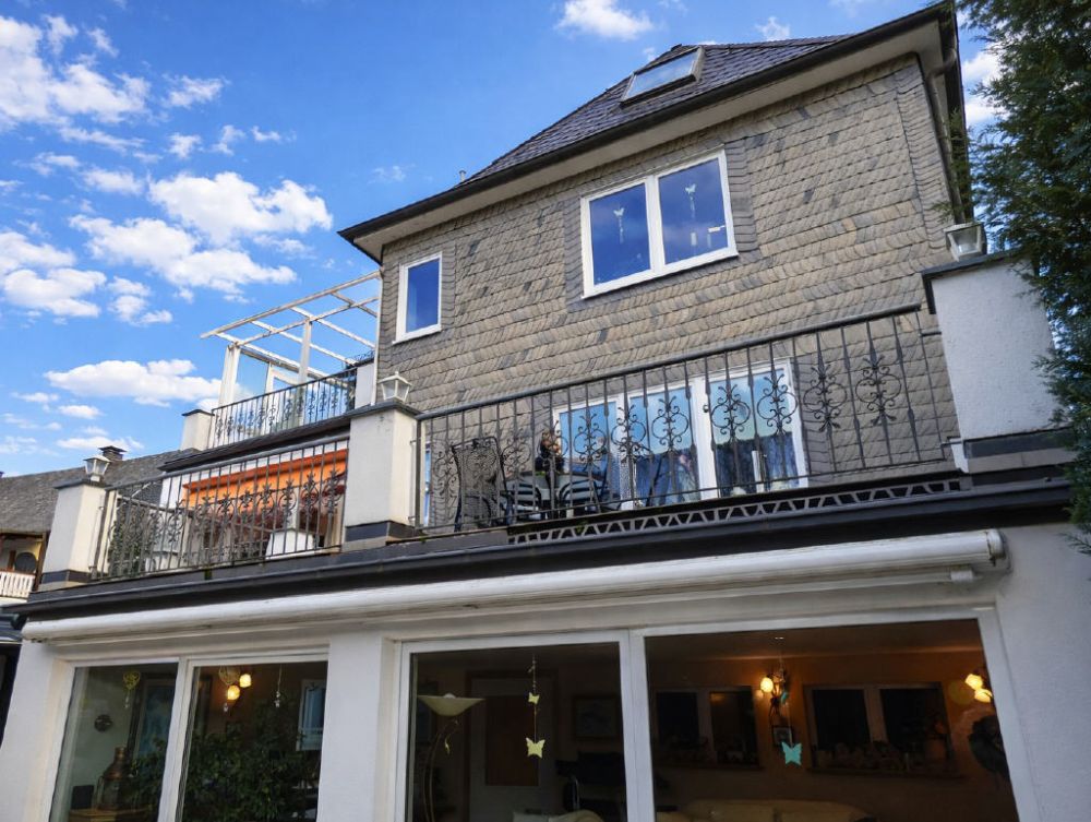 Wintergarten und Dachterrasse