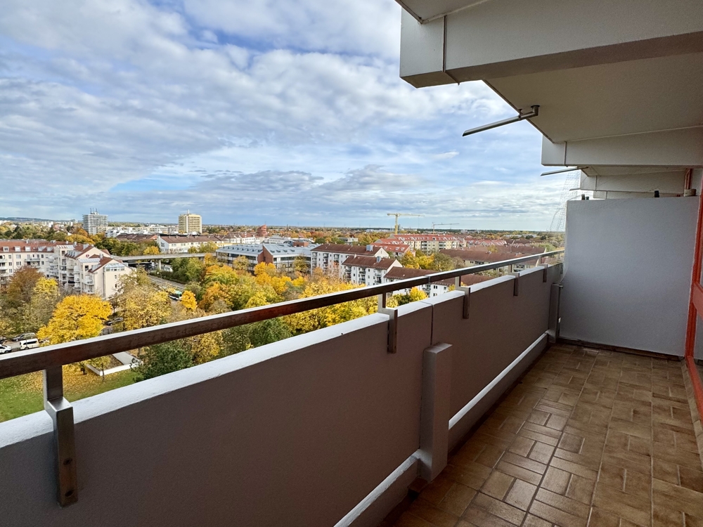 Gepflegte 1-Zimmer-Wohnung mit Balkon
