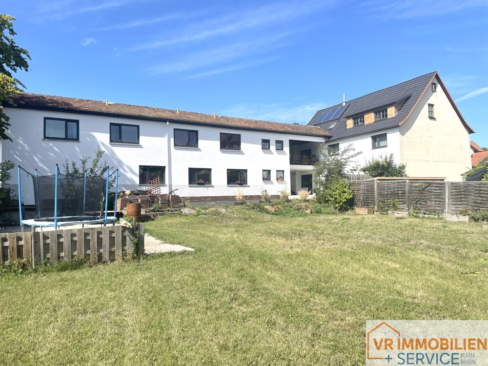 Urlaub für Gäste und ein Zuhause für Sie! - Wohnhaus mit Pension in idyllischer Lage von 97647 Hausen!