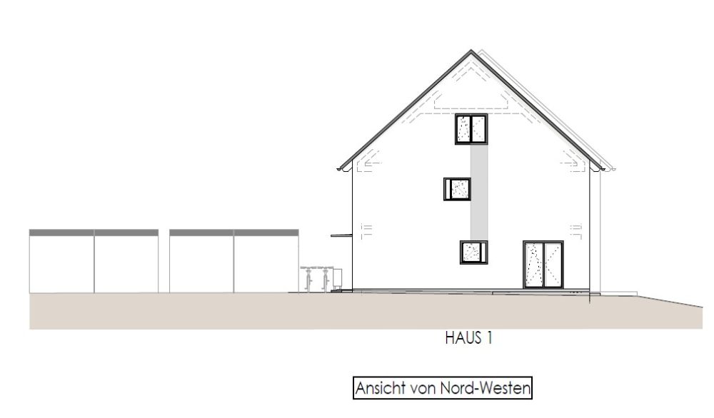 Neubau-Reihenhaus in Rodgau-Dudenhofen – individuell ausbaufähig