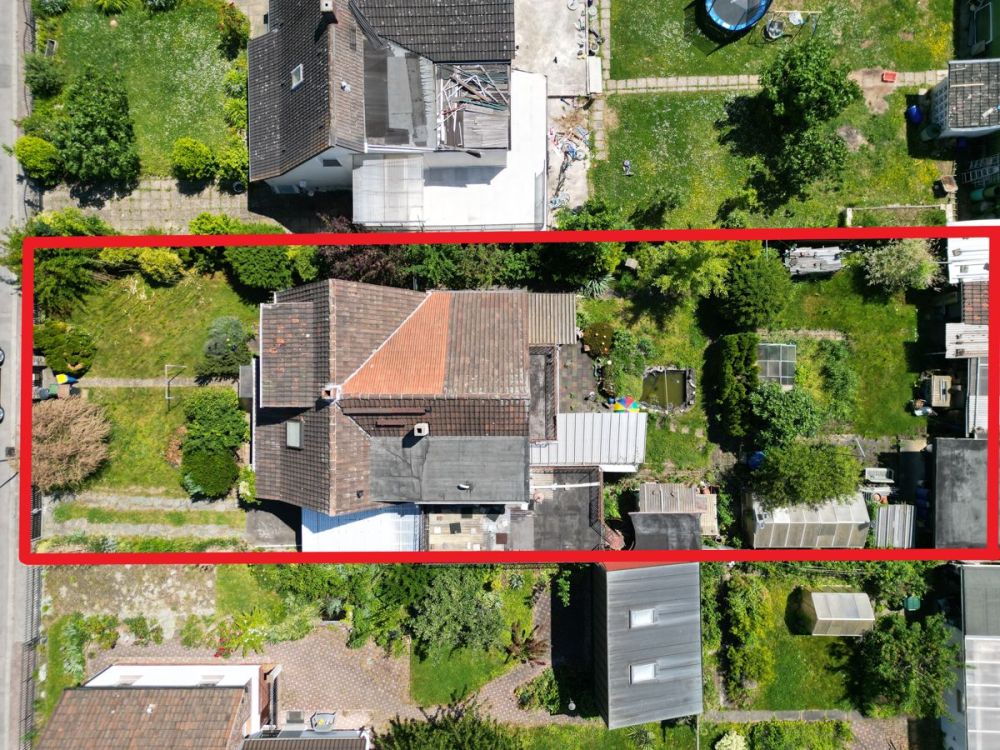 Abrissgrundstück für Einfamilienhaus