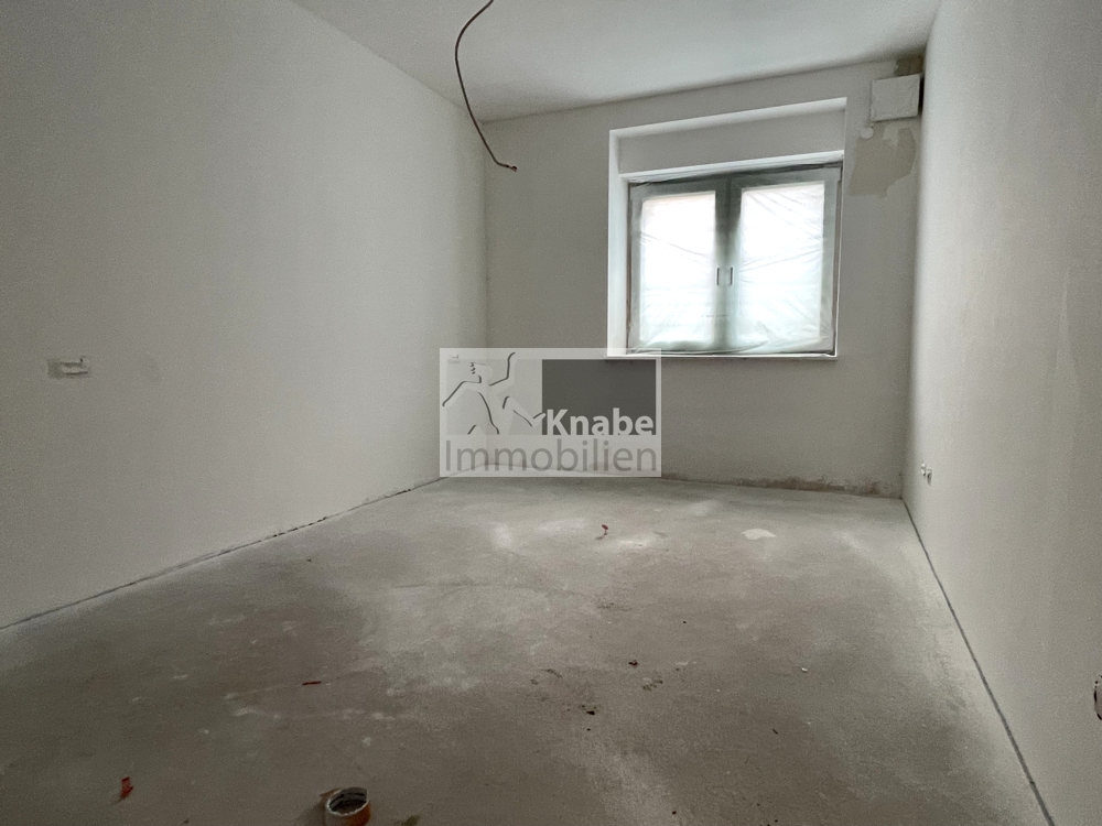 Rohbau: Schlafzimmer