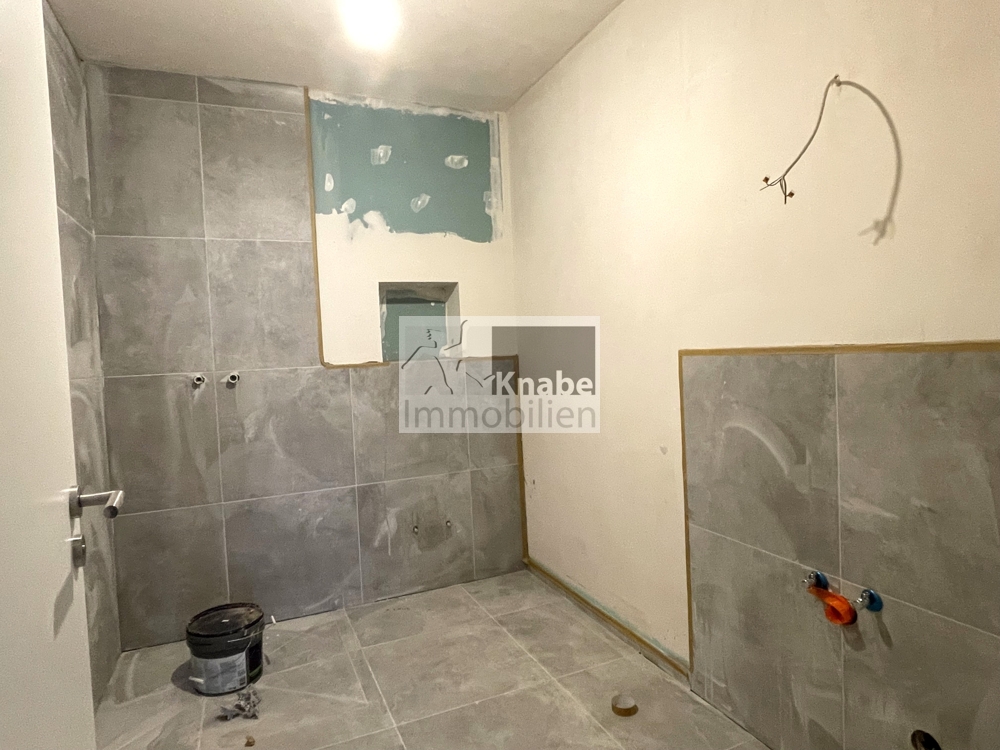 Rohbau: Badezimmer