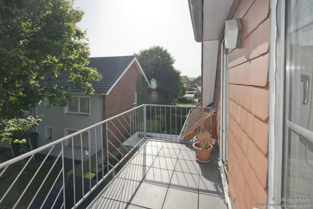 Gemütliche 2-Zimmer-Dachgeschosswohnung mit Balkon