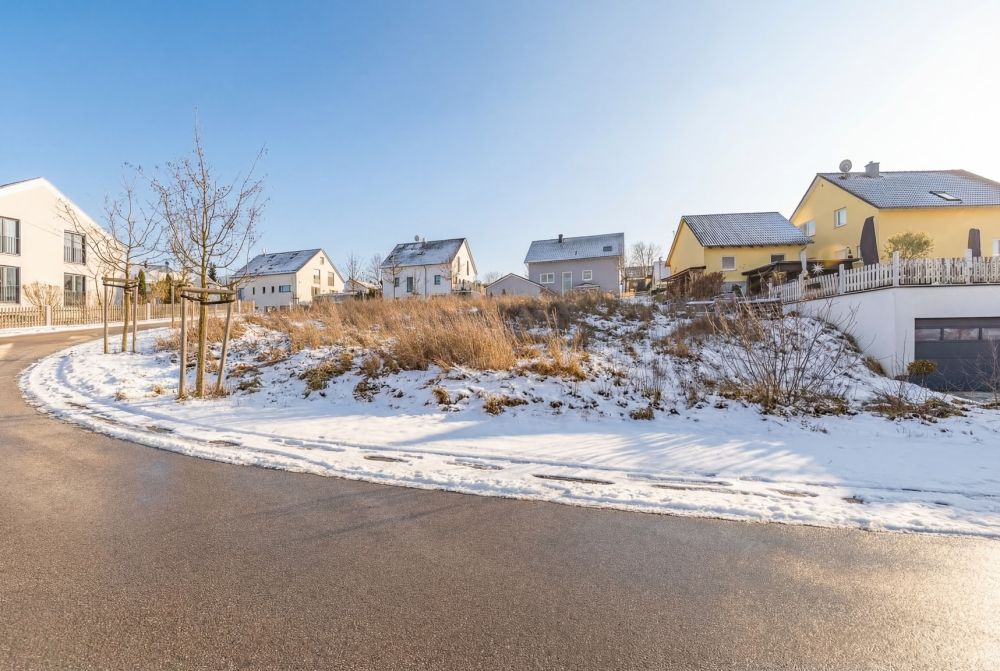 Grundstück von Norden