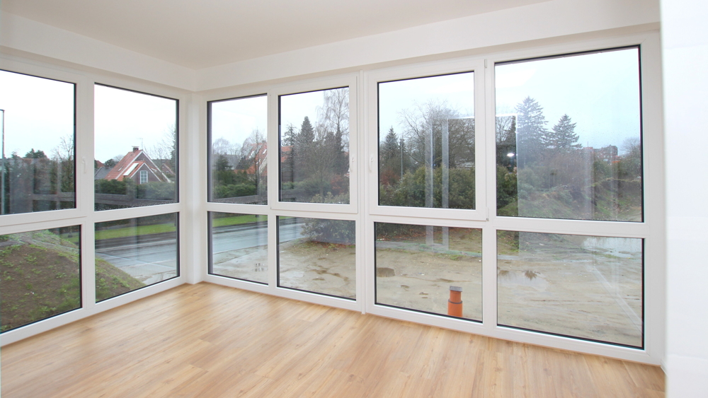 Stilvolle 3-Zimmer-Neubau-Wohnung im OG mit Wintergarten in zentraler Lage von Varel nahe Dangast