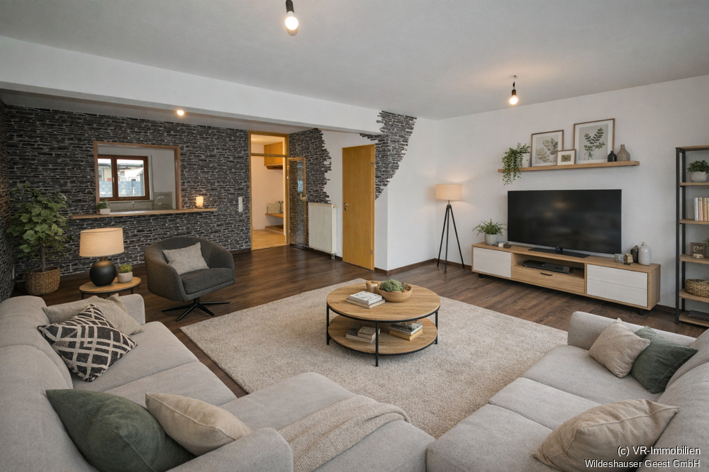 KI-Impression: Wohnzimmer