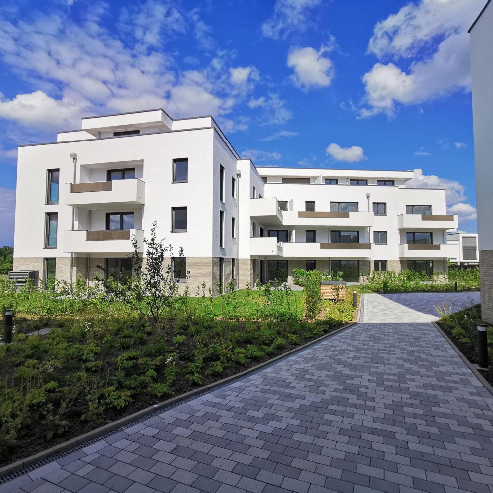 Leben im Grünen, die City genießen.