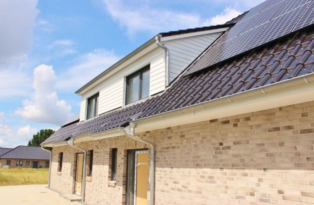 Moderne DHH in Sackgasse KFW 40