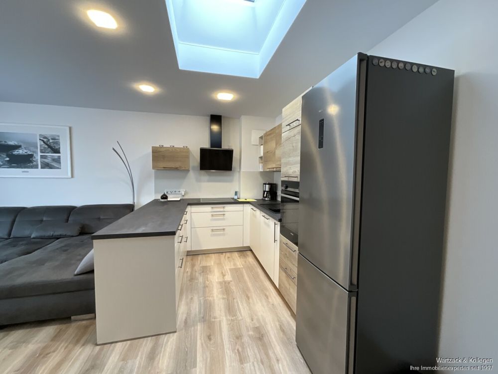 helle Küche durch zusätzliches Oberlicht