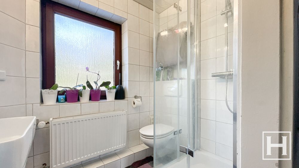 Badezimmer im Obergeschoss