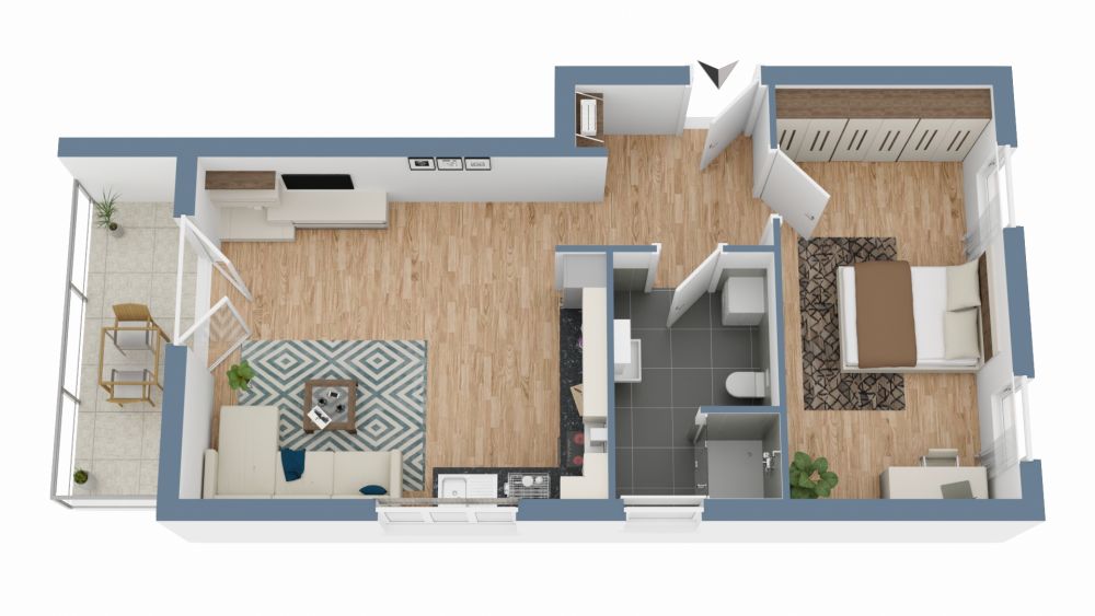 PREISREDUZIERUNG
Erstbezug. Hochwertige Materialien. Lichtdurchflutet.