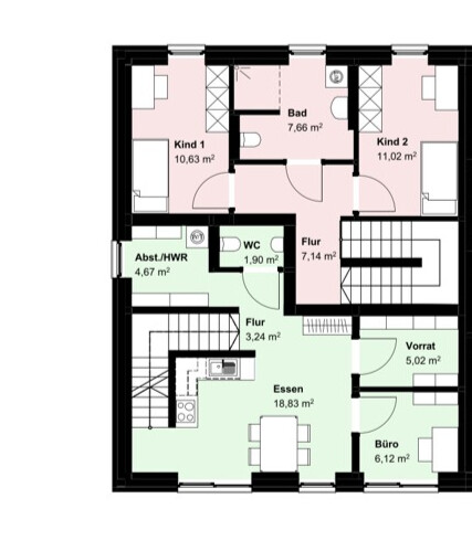 QNG-zertifizierte Reihenhäuser
mit jeweils 2 Wohneinheiten nahe der Ems!