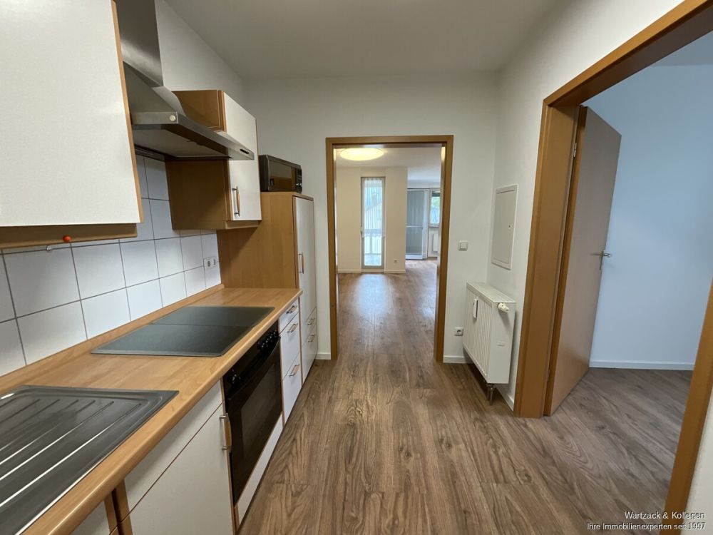 2-Zimmer-Wohnung 
mit ca. 52 m² Wohnfläche 
im betreuten Wohnen in Schwabach