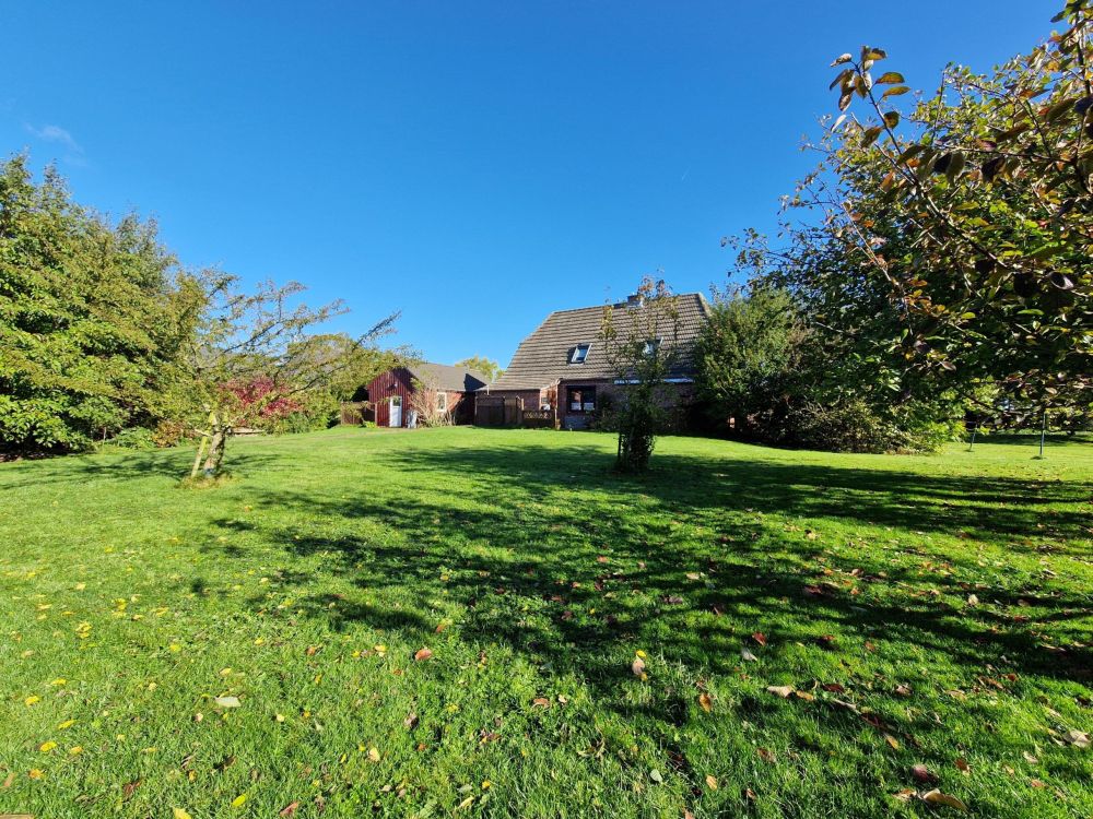Idyllisches Einfamilienhaus auf der Halbinsel Nordstrand