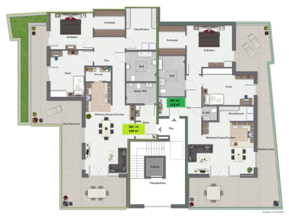 / Neubau! 14 Exklusive Eigentumswohnungen ab 60m²