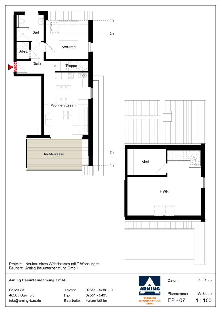 Grundriss WE7