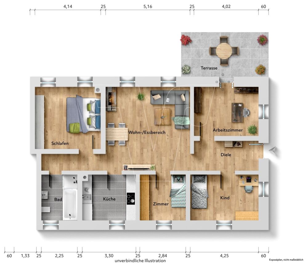 Historische Wohnperle mit Kamin, Terrasse und traumhafter Aussicht - vermietet