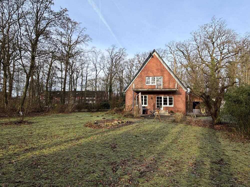 Giebelansicht Garten