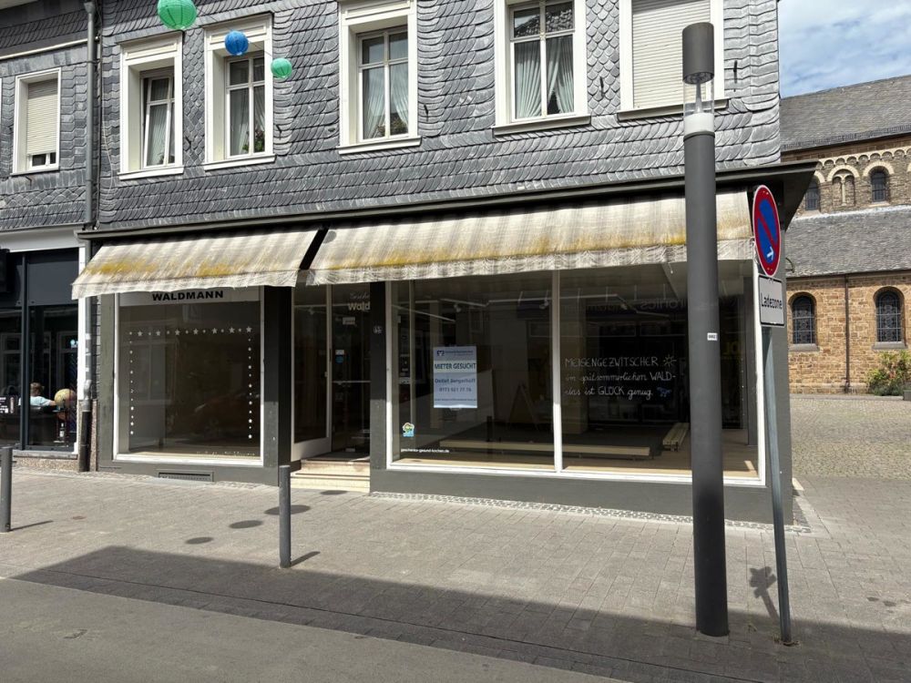 Ladenlokal in attraktiver Geschäftslage von Wipperfürth