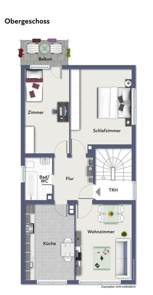 Charmantes Dreifamilienhaus in ruhiger &
beliebter Wohnlage