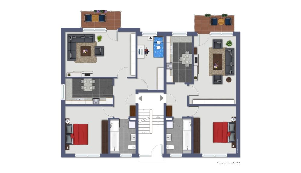 Erd- und Obergeschoss
