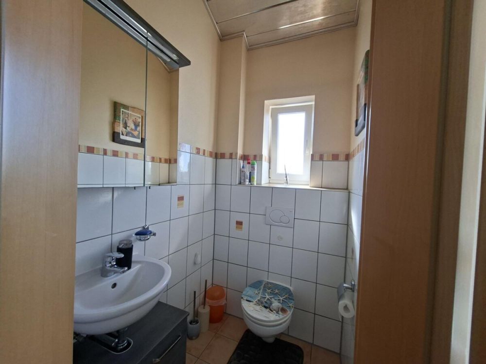 WC im Eingangsbereich