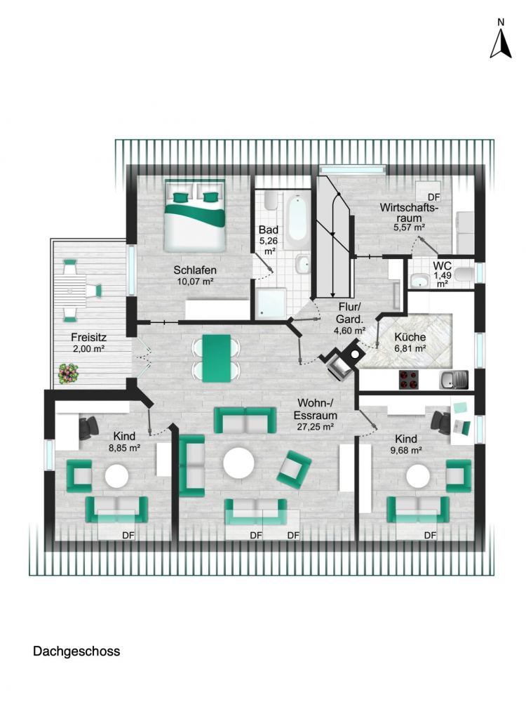 Zweifamilienhaus / VERMIETET /  Am Grünen Weg