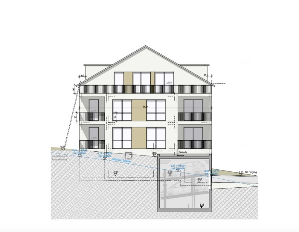 Freistehendes Einfamilienhaus oder
Neubau - 5 Familienhaus mit Baugenehmigung