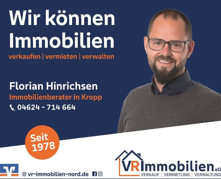 10 moderne und zentral gelegene Eigentumswohnungen am Rande der Hüttener Berge