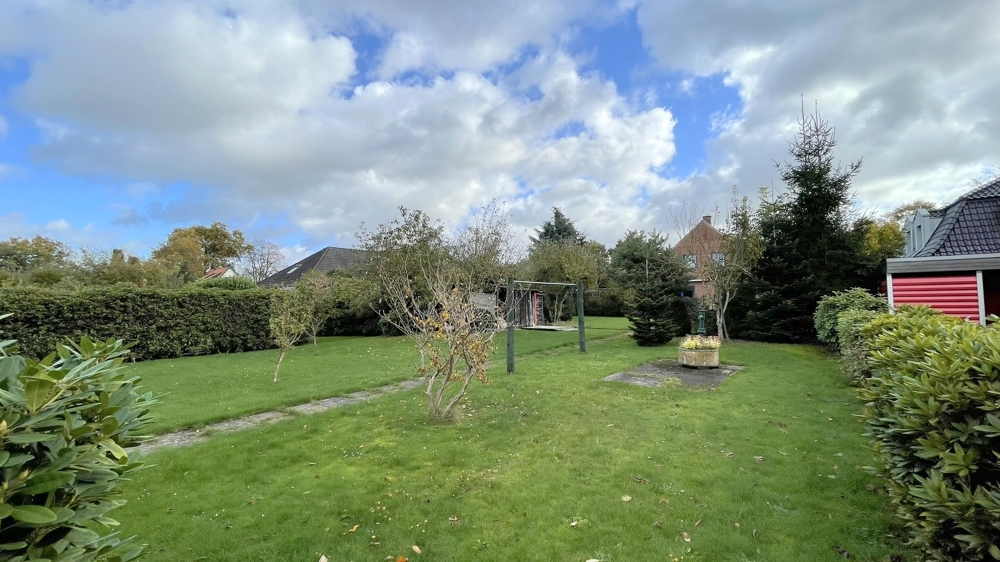 Rückwärtige Ansicht vom Warnsweg 63a