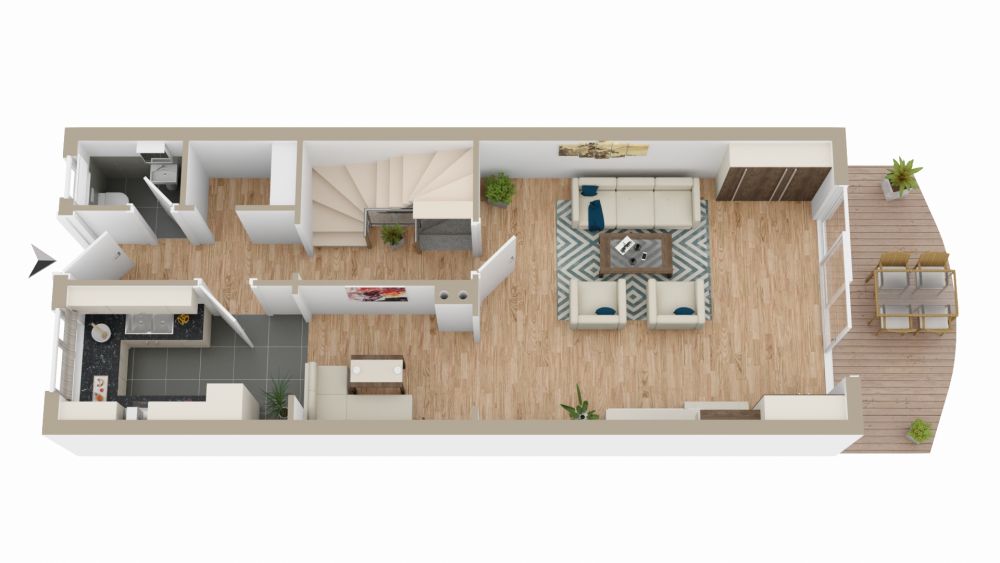 Kapitalanlage - Sehr gepflegtes, vermietetes Haus in ruhiger Lage