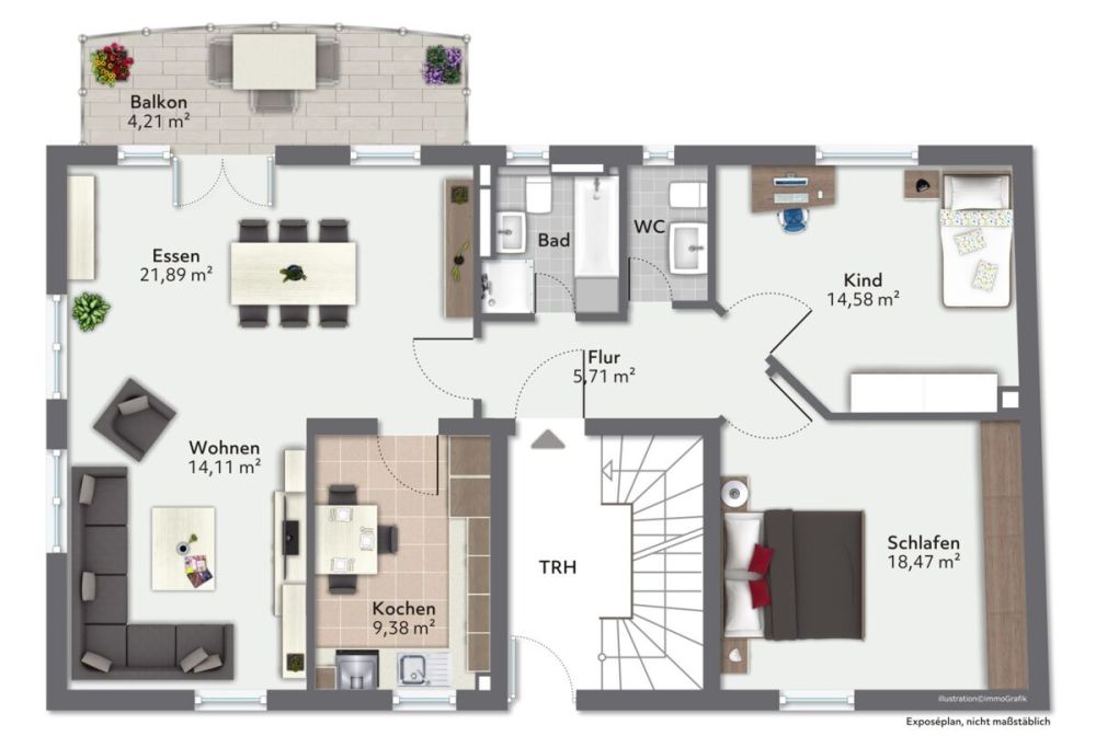 Vermietete ETW in Bad Homburg – Nähe der Altstadt und Kurpark!