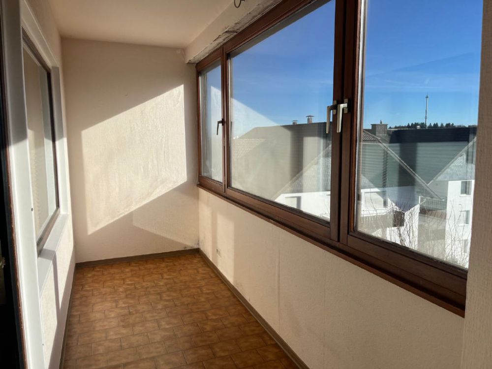 Geschlossener Balkon