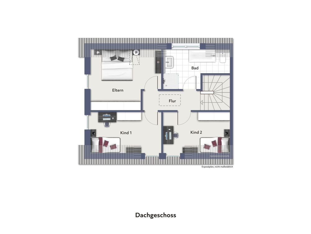 Optimal konzipiert! - Vermietete Neubau-Doppelhaushälfte im Ortskern von Bevergern!