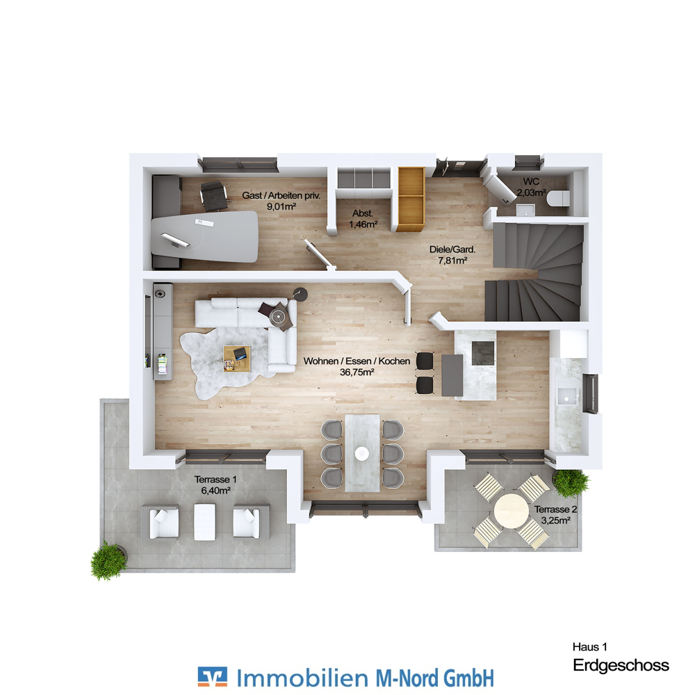 NEUBAU: CHARMANTES WALMDACH-EINFAMILIENHAUS IN RUHIGER LAGE VON MÜNCHEN-ALLACH