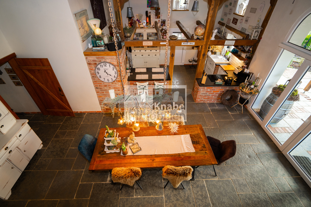 Blick aus zweiter Ebene