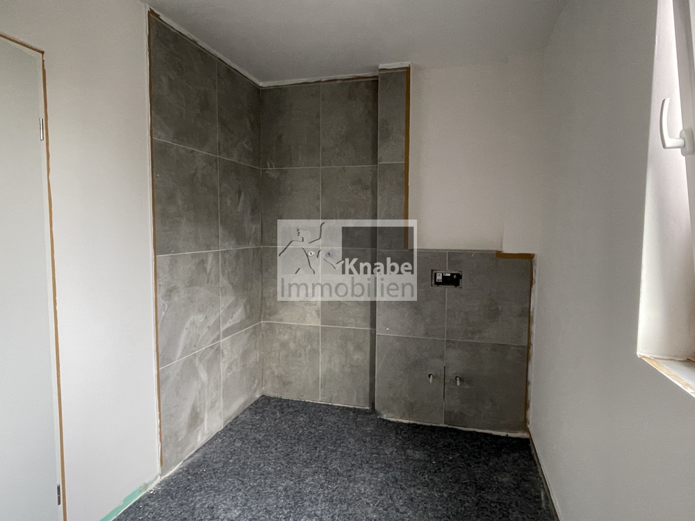 Badezimmer im Rohbau